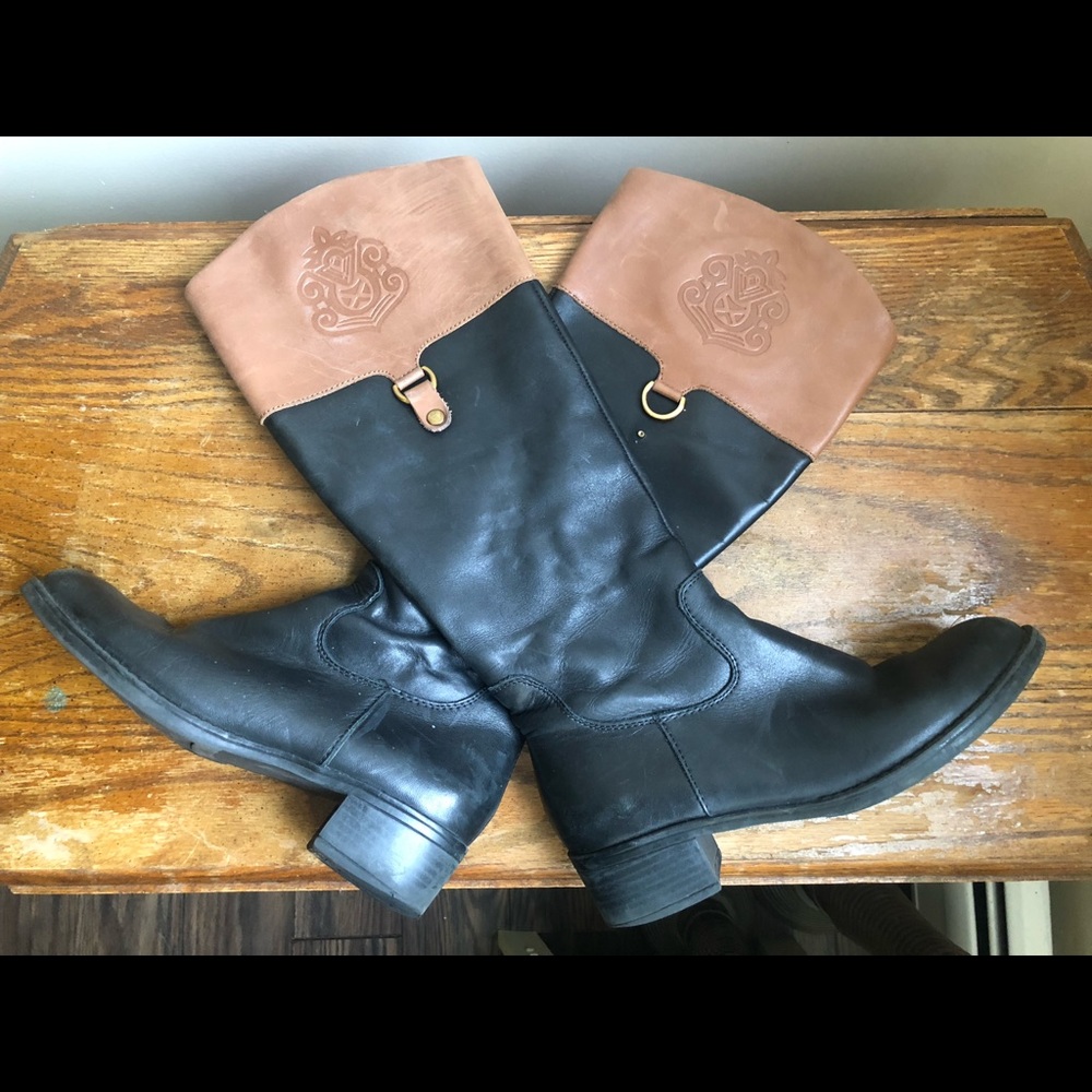 Franco Sarto knee high boots. GOOD CONDITION.